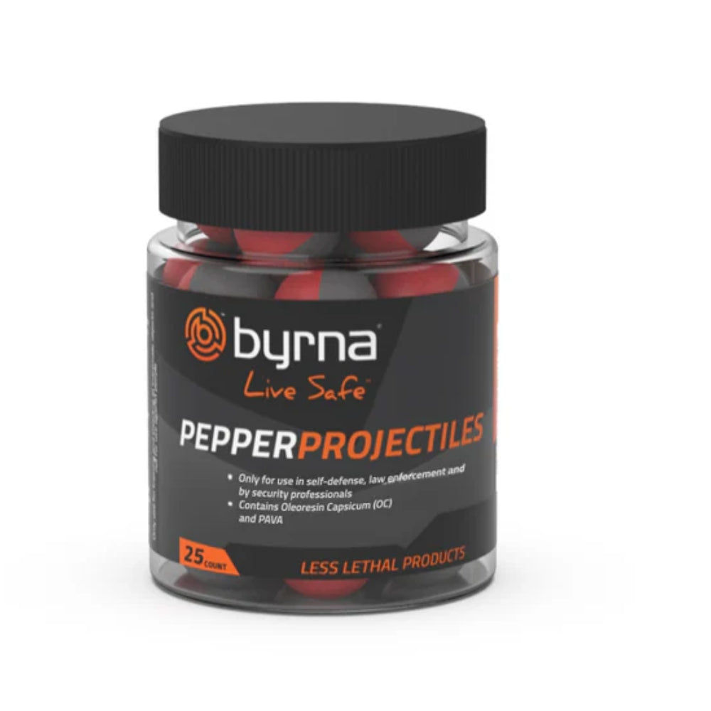 Byrna Pepper Projectiles - Less than Lethal Ammo