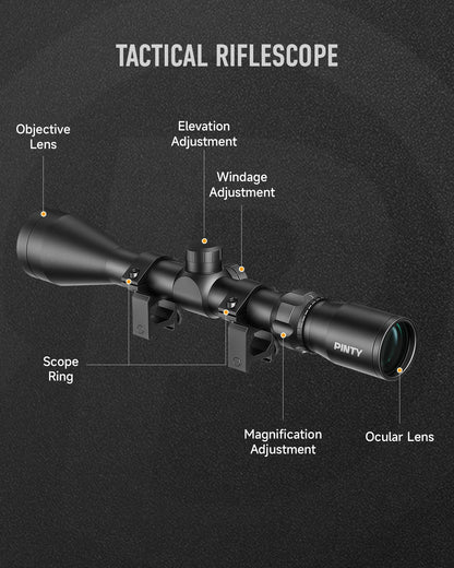 Pinty Nova 3-9x40 SFP Rifle Scope