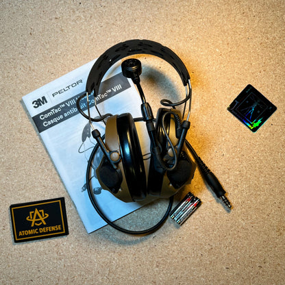 3M Peltor ComTac VIII - Hearing Protection w/ Snag-Free Ambidextrous Mic & MAP Soundscape - All Models Available