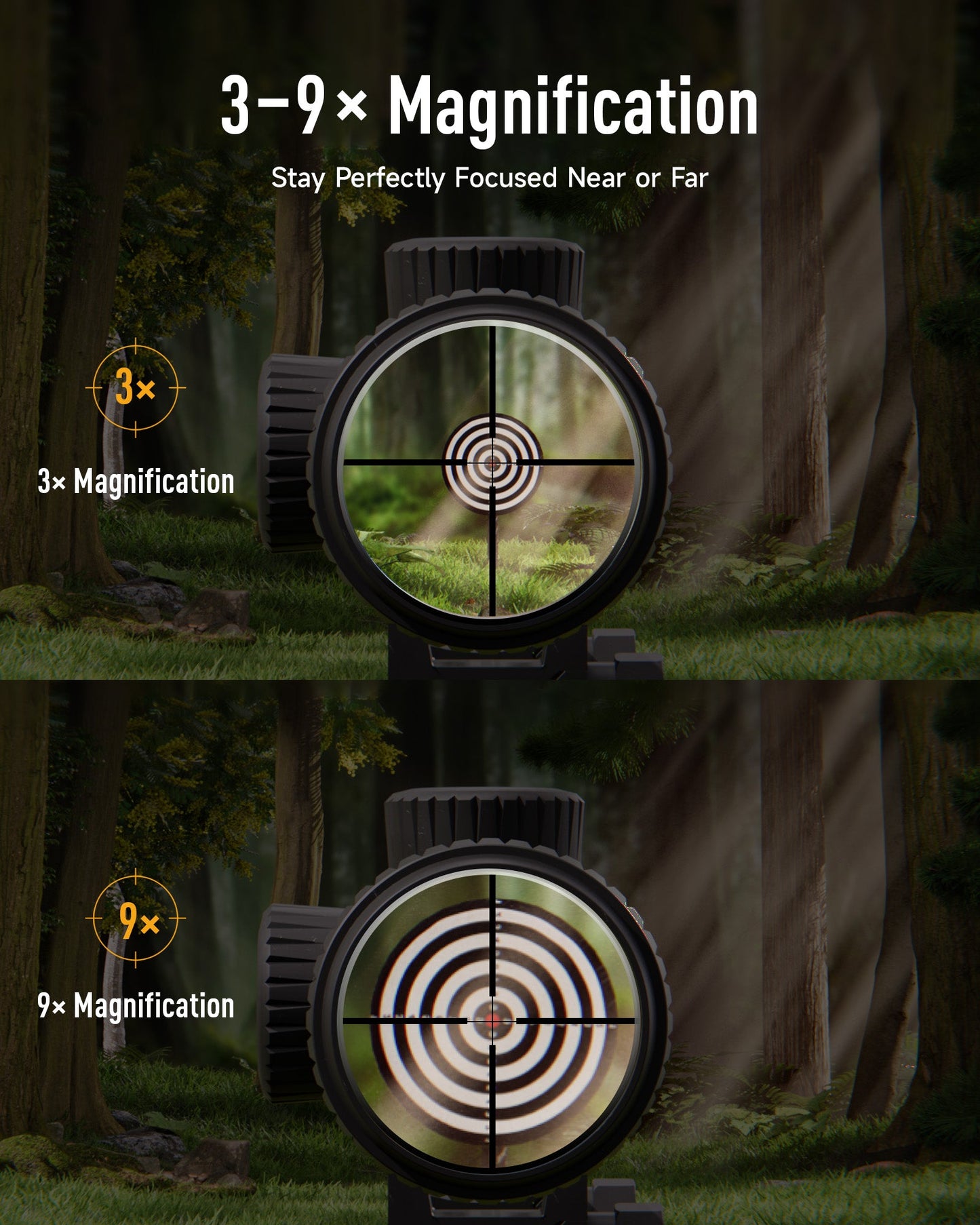Pinty Nova 2-7x32 SFP Rifle Scope