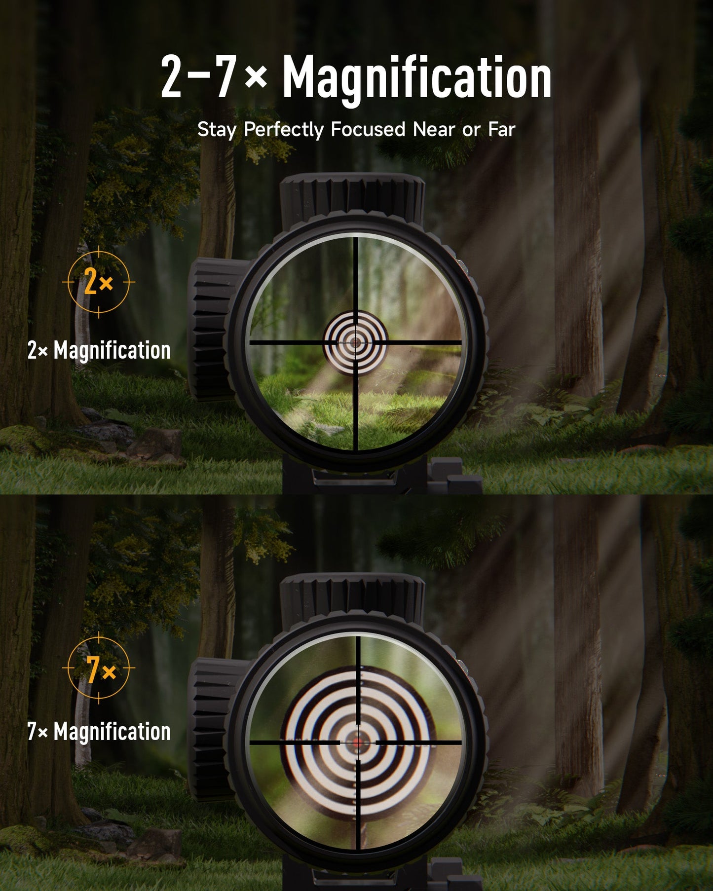 Pinty Nova 2-7x32 SFP Rifle Scope