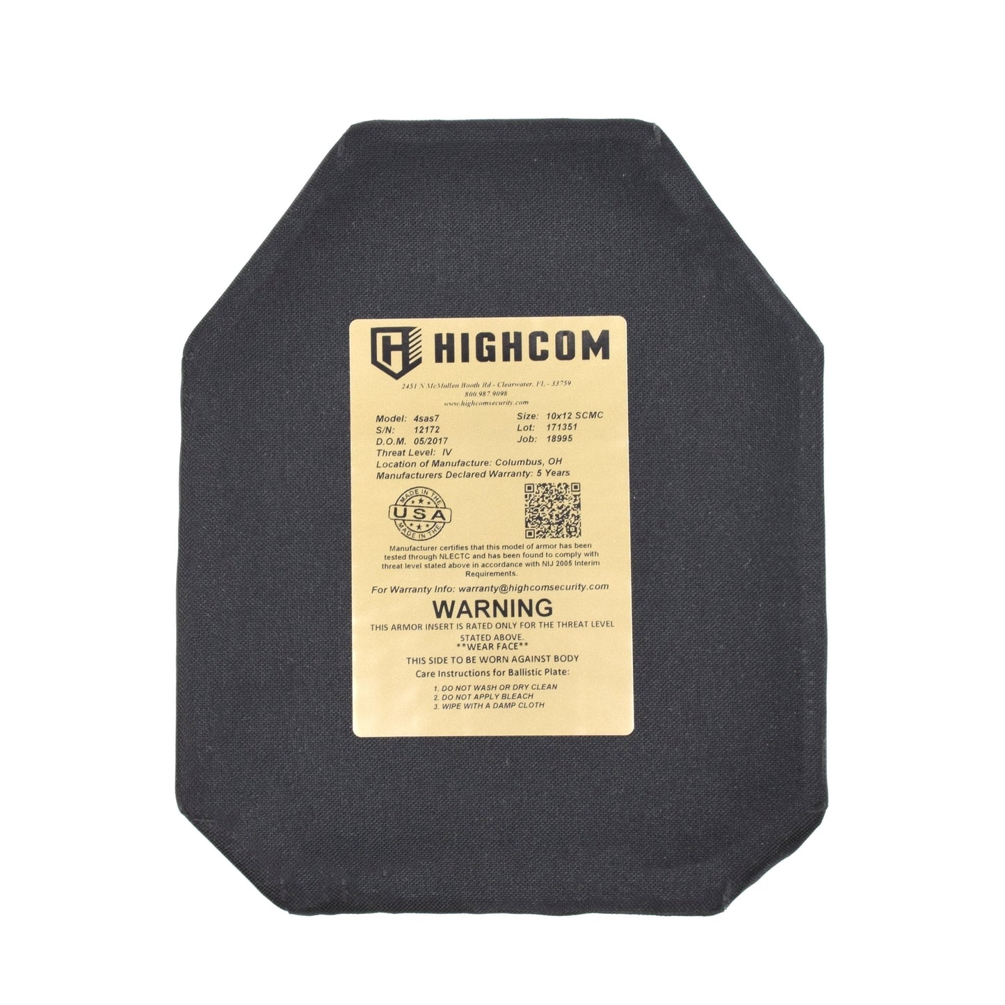 HighCom 4sas7 - All Sizes & Shapes - Must Order 10+