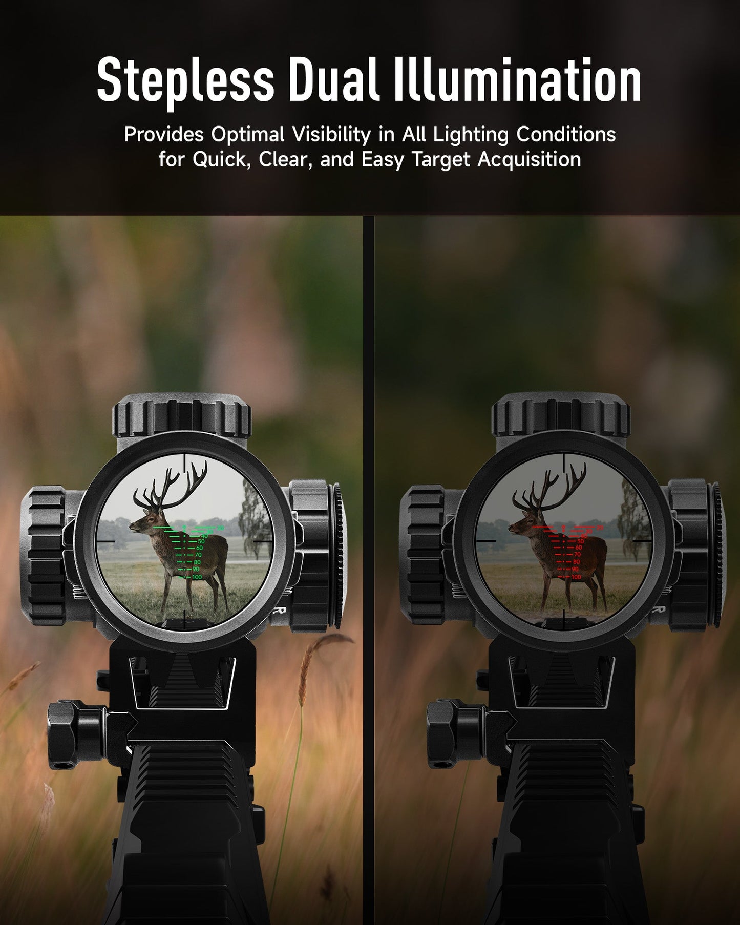 Pinty Nova 1.5-4.5x32 SFP Rifle Scope