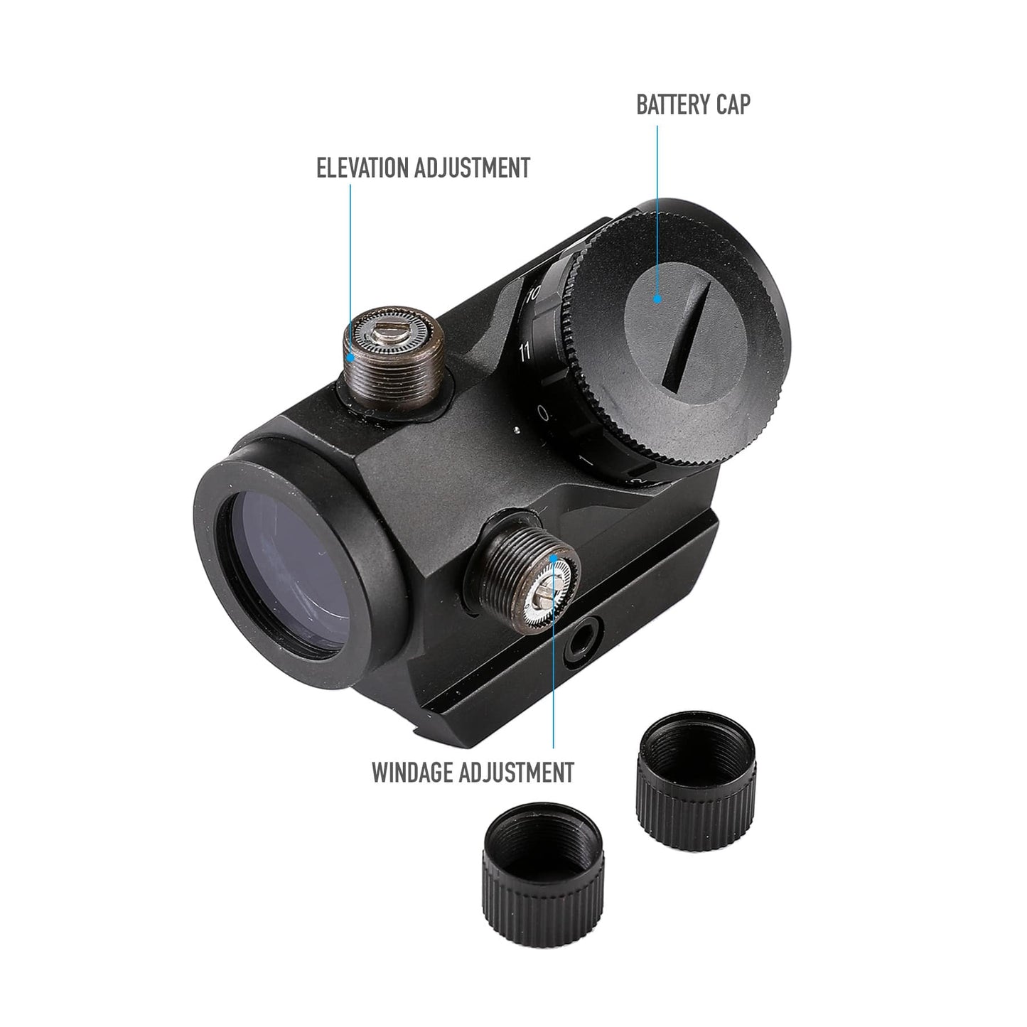 Pinty Nova 1x20mm 2MOA Red Dot Sight