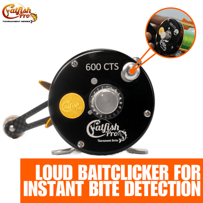 600CTS Round Baitcaster Rod and Reel Combo