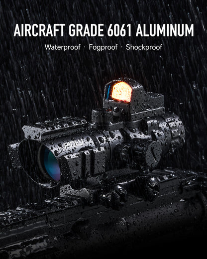 Pinty Vexa 2-in-1 4x32 Prism Scope Combo