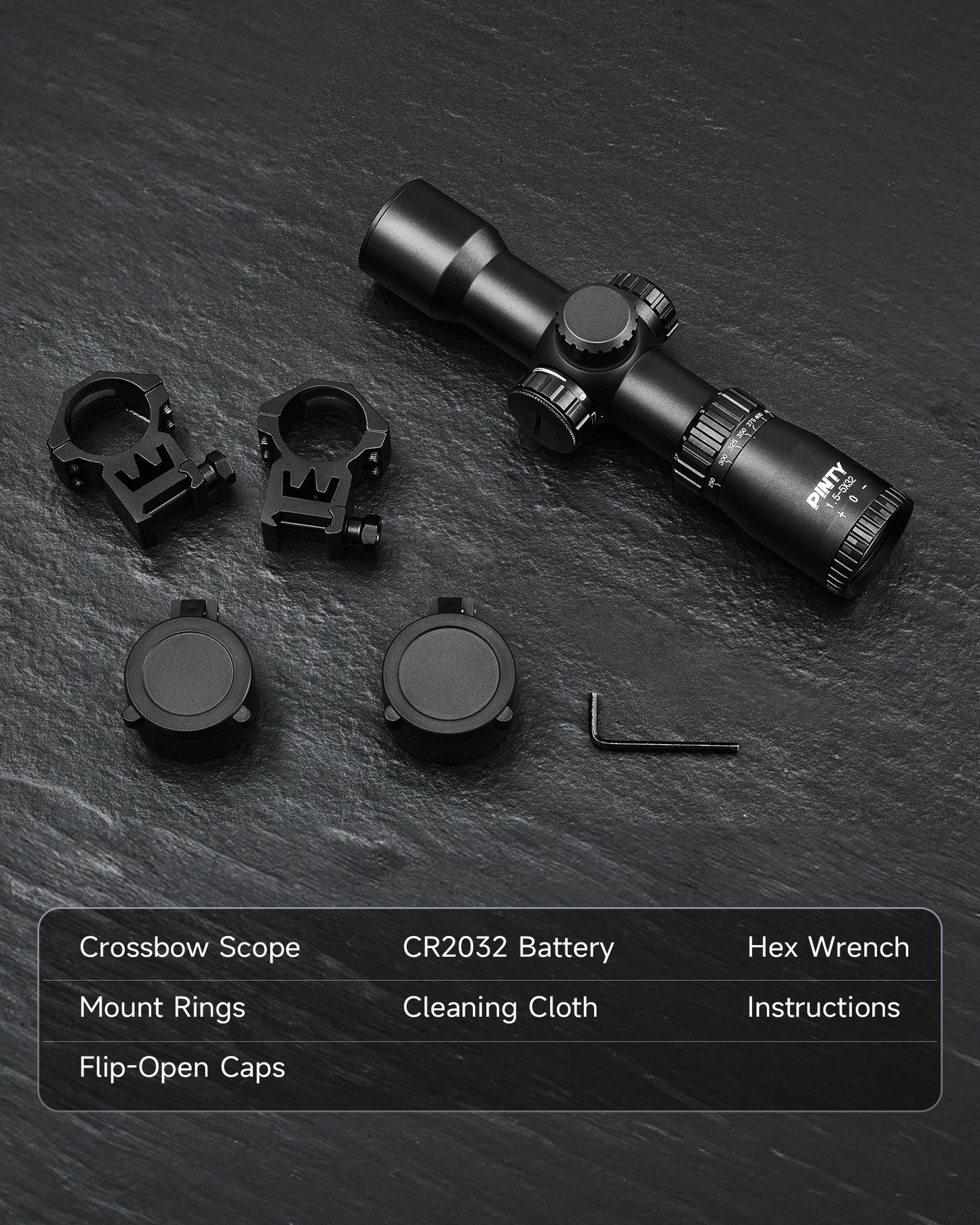 Pinty Nova 1.5-4.5x32 SFP Rifle Scope