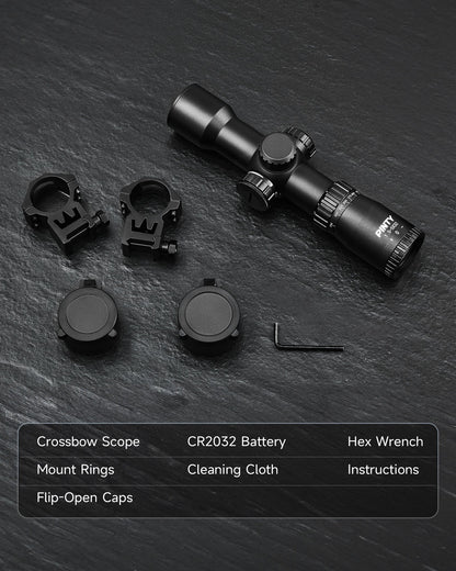 Pinty Nova 1.5-4.5x32 SFP Rifle Scope