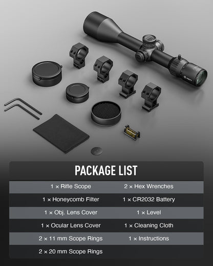 Pinty Vexa HD 7-35x56 FFP Rifle Scope