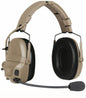 Ops-Core AMP Connectorized Headset - 3D Hear-Through for Situational Awareness