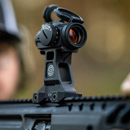 Aimpoint Micro T2: Rugged 2 MOA Red Dot & 5-Year Battery - NVG Compatible & Waterproof