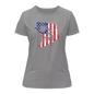 American Flag Fish T-Shirt for Women