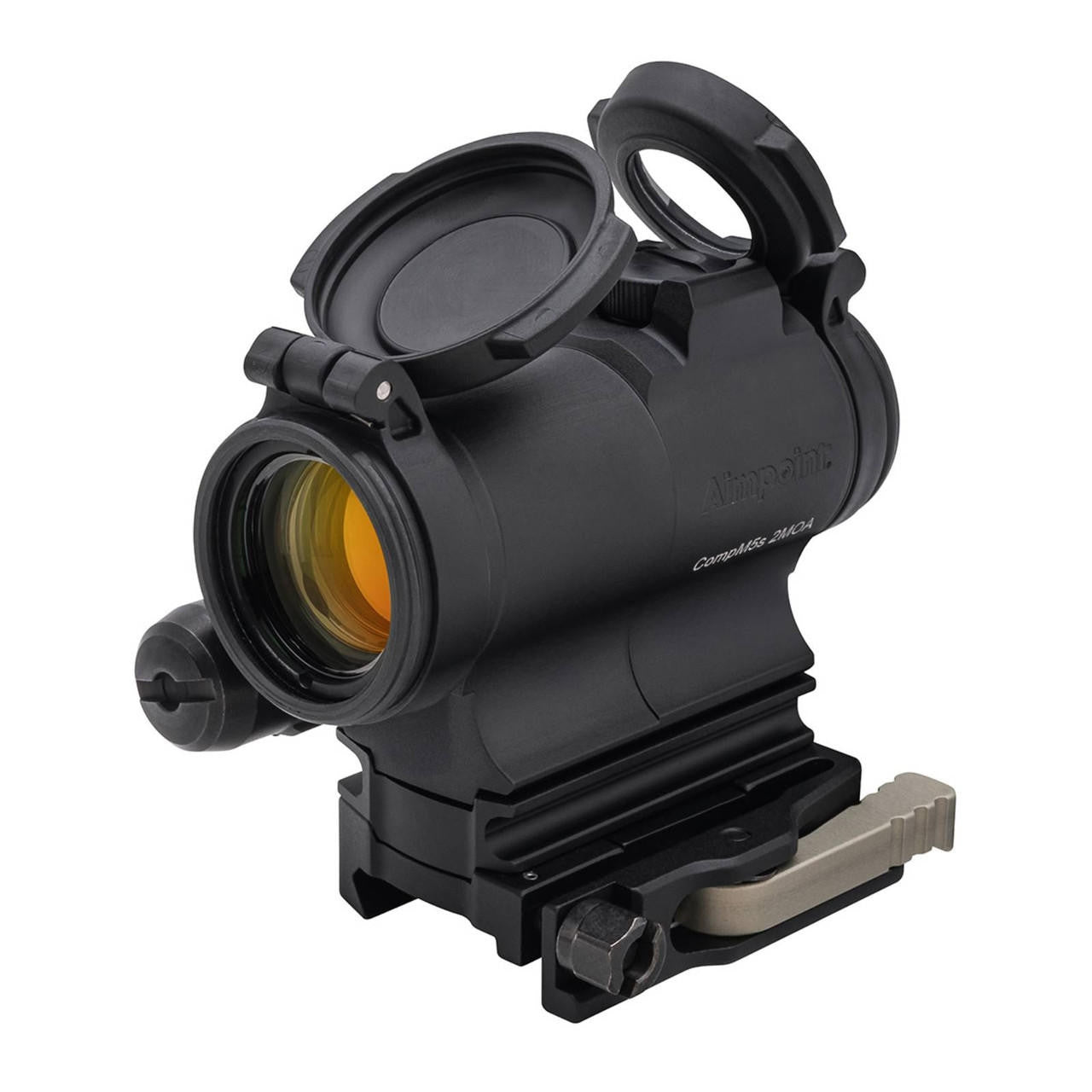 Aimpoint CompM5s - Red Dot Reflex Sight 5-Year Battery Life for Tactical Readiness