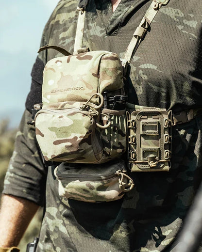 Bravo Modular Bino Pack - Magnet-Free for Compass Navigation - Binocular Harness System