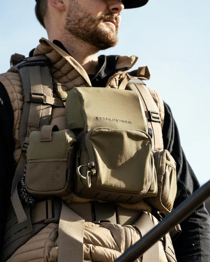 Bravo Modular Bino Pack - Magnet-Free for Compass Navigation - Binocular Harness System