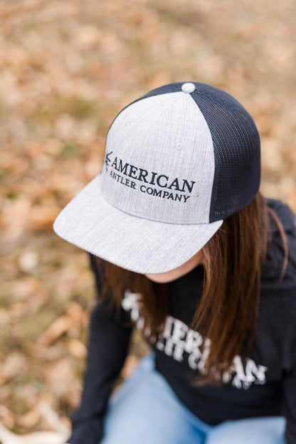 American Antler Logo Snapback Hat