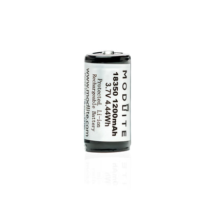Modlite 18350 1200mAh Protected Cell (2 Pack)