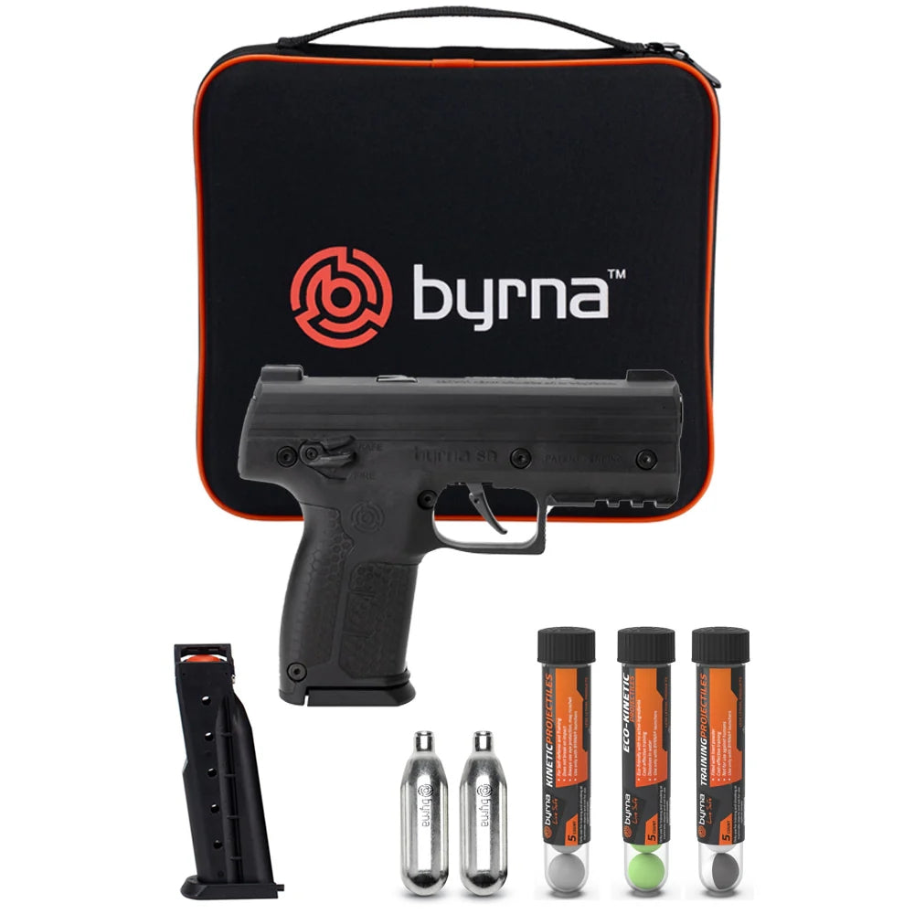 Byrna SD - Less Lethal Pistol w/ No Recoil - Complete Kit