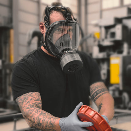 Mira Safety CM-I01 - Lightweight Full-Face Respirator