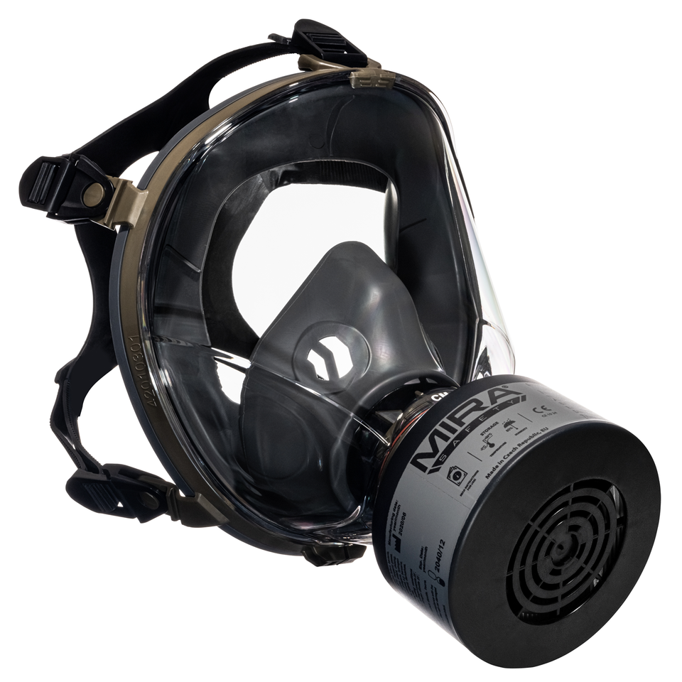 Mira Safety CM-I01 - Lightweight Full-Face Respirator