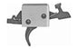 CMC Triggers 2-Stage Small Pin Curved Trigger -  2lb Set - 2lb Release -  Black Finish