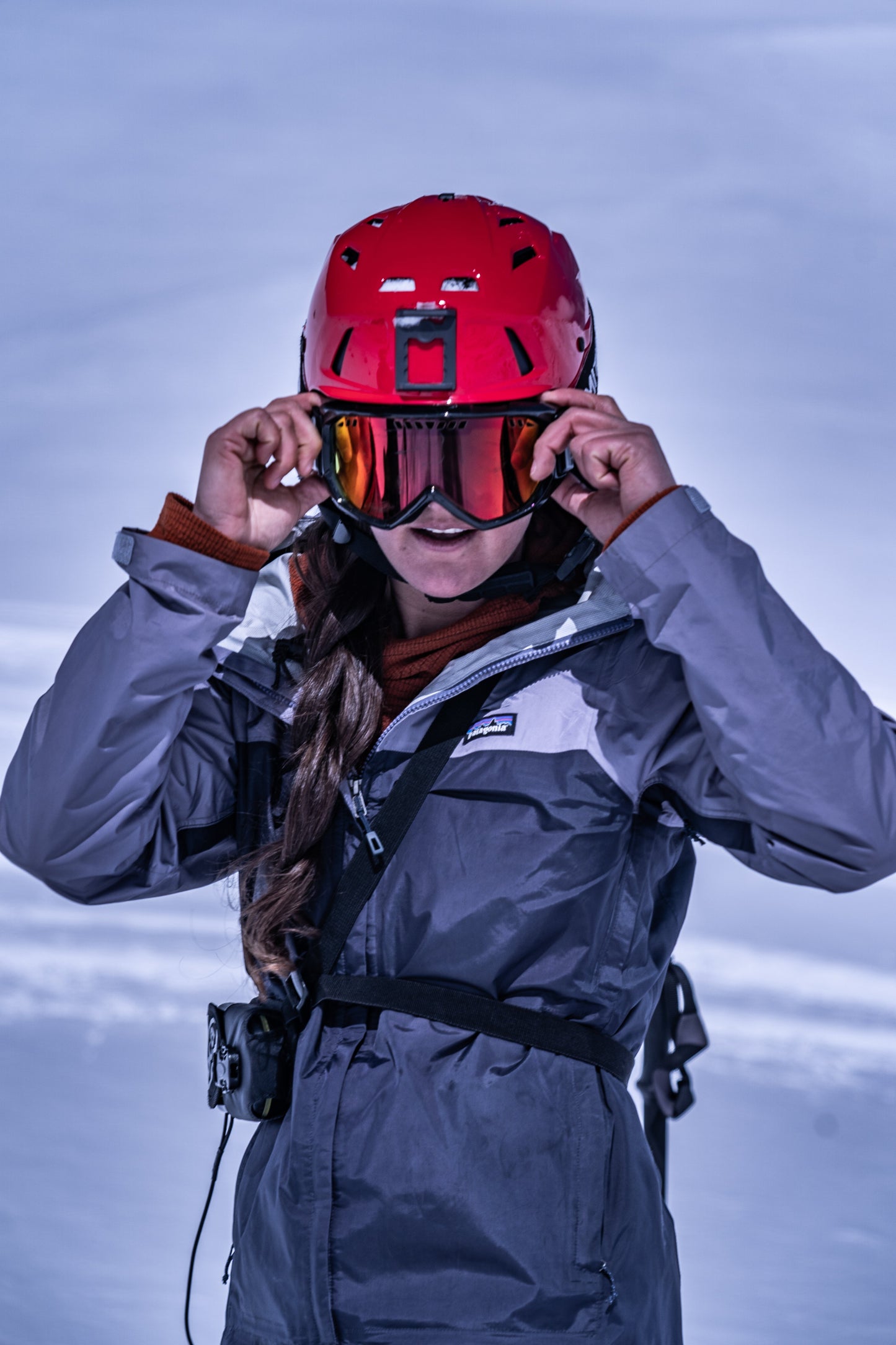 Team Wendy M-216 - w/ Princeton Tec Light & Superior Ventilation - Professional Ski Helmet