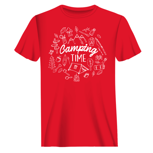Camping Elements Man T-Shirt