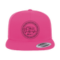 Camping Kaleidoscope Embroidered Flat Bill Cap