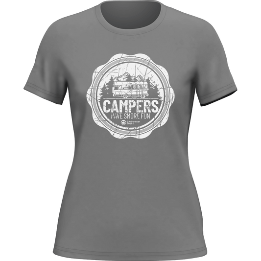 Camping Seal T-Shirt for Women