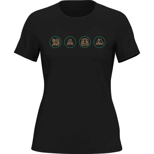 Camp Life T-Shirt for Women