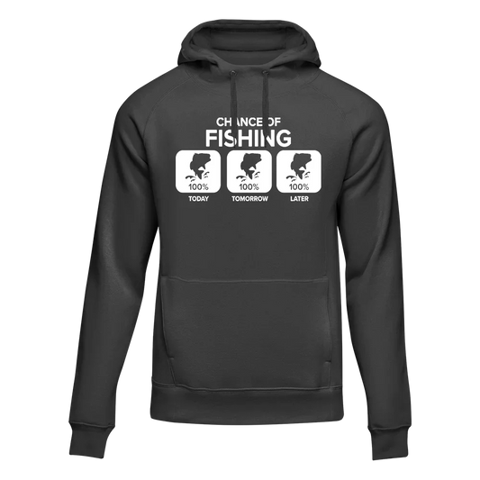 Chance of Fishing Unisex Hoodie