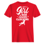 Climbing Just A Girl Who Loves Climbing Man T-Shirt