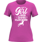 Climbing Just A Girl Who Loves Climbing T-Shirt for Women