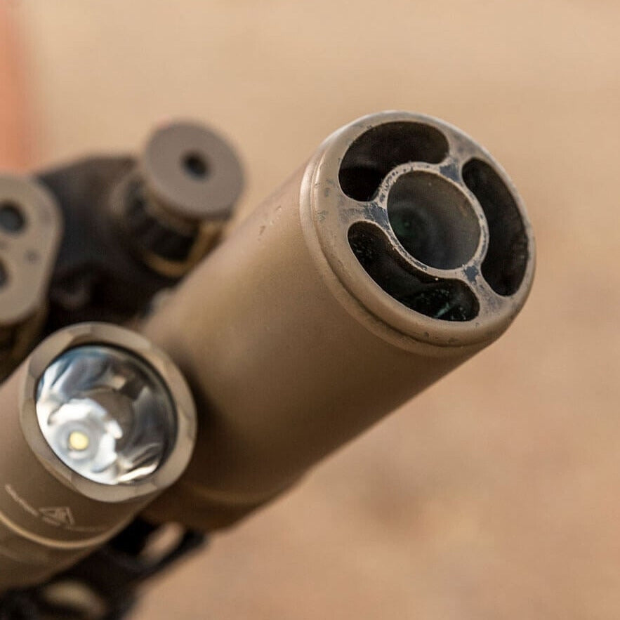 SureFire Warden - Muzzle Device for AR-15 & SBR - 5.56 & 7.62 Blast Control