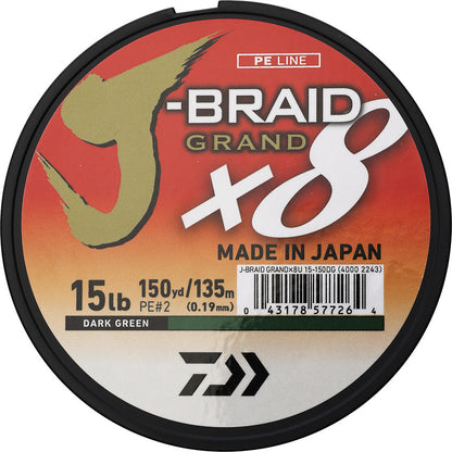 Fishing Line J-Braid Grand Braided