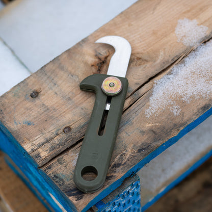 Issued French Army Paratrooper Hook Knife