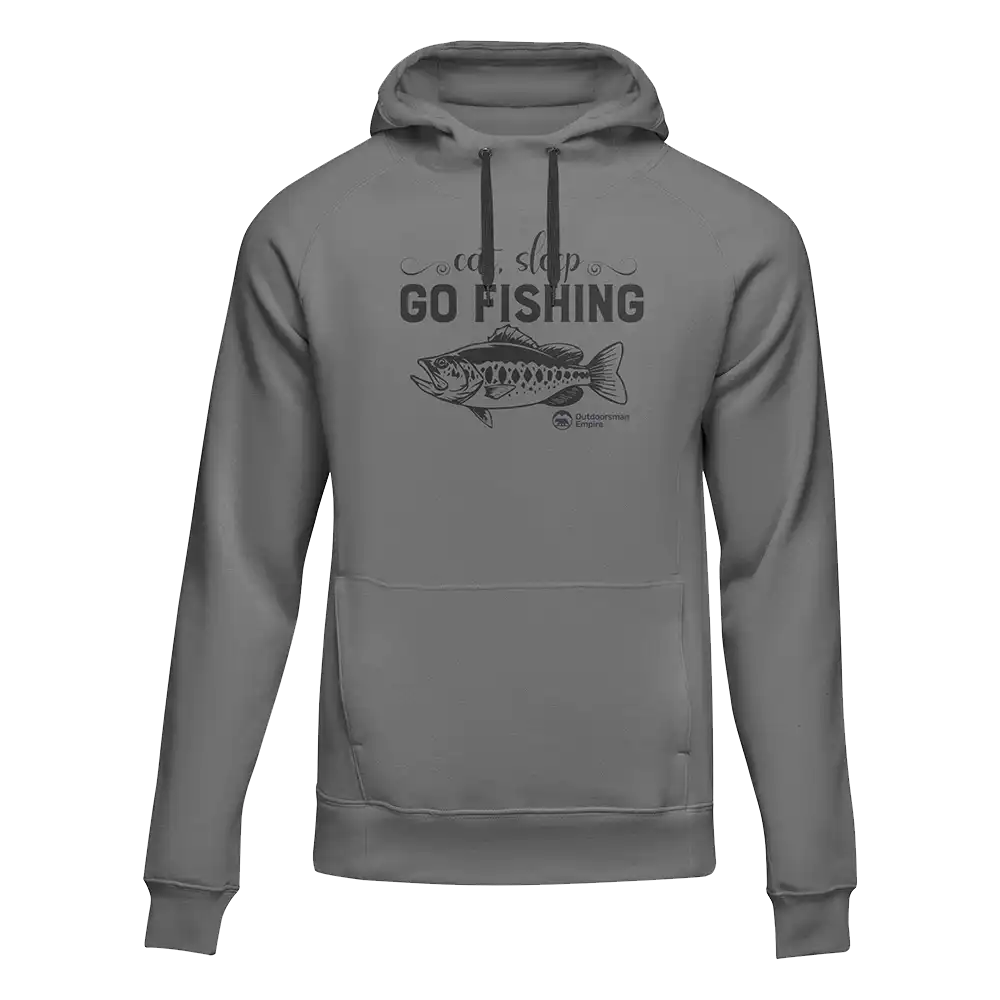 Eat Sleep Go Fishing Unisex Hoodie