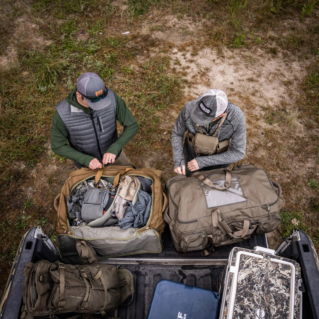 Eberlestock Atlas - Tactical Duffel Bag w/ Rain Fly & Locking Zippers