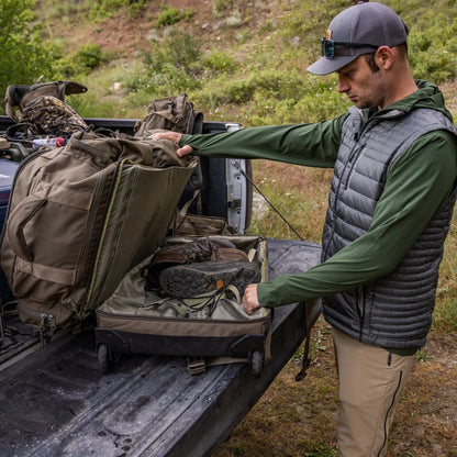 Eberlestock Atlas - Tactical Duffel Bag w/ Rain Fly & Locking Zippers
