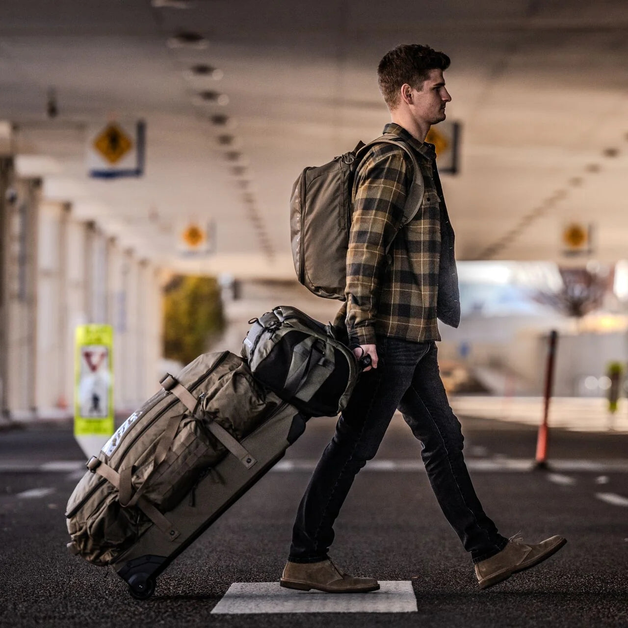 Eberlestock Atlas - Tactical Duffel Bag w/ Rain Fly & Locking Zippers