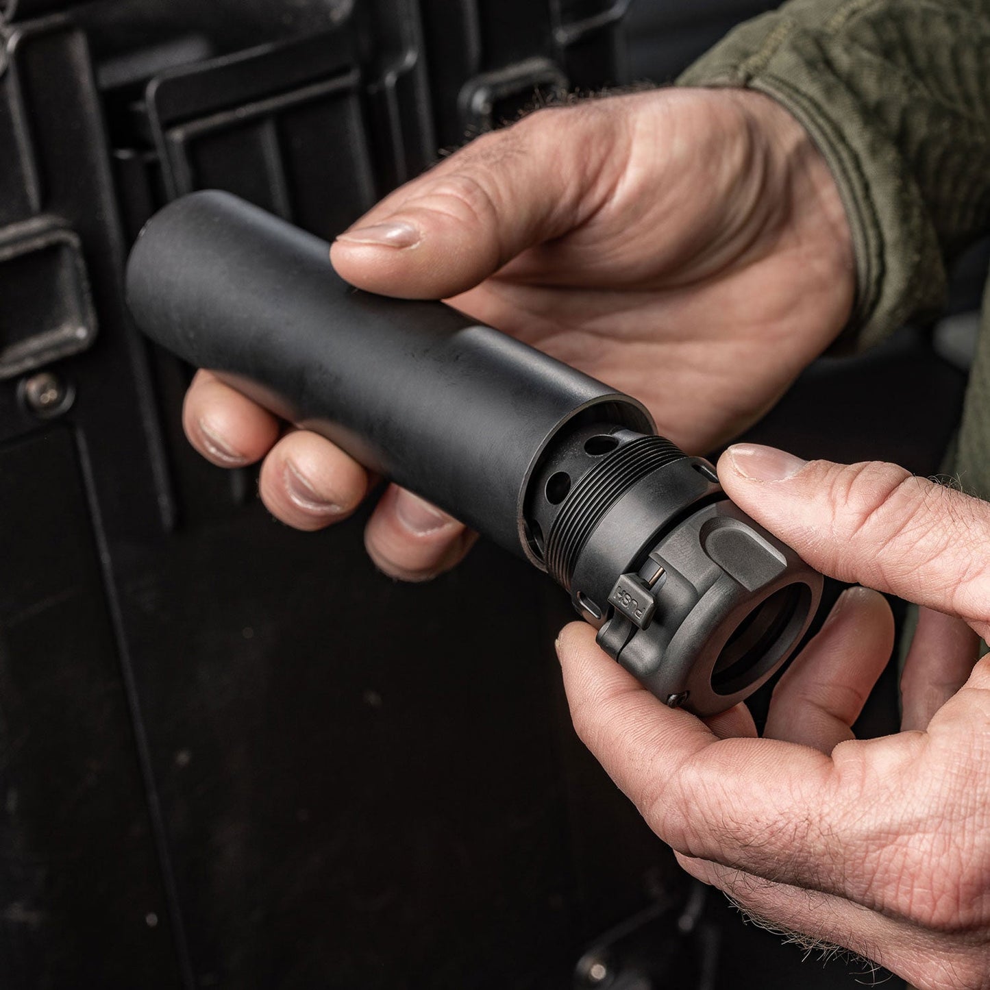 SureFire Fast-Attach Hub - HUB Suppressor Muzzle Adapter - Proudly Made in the USA