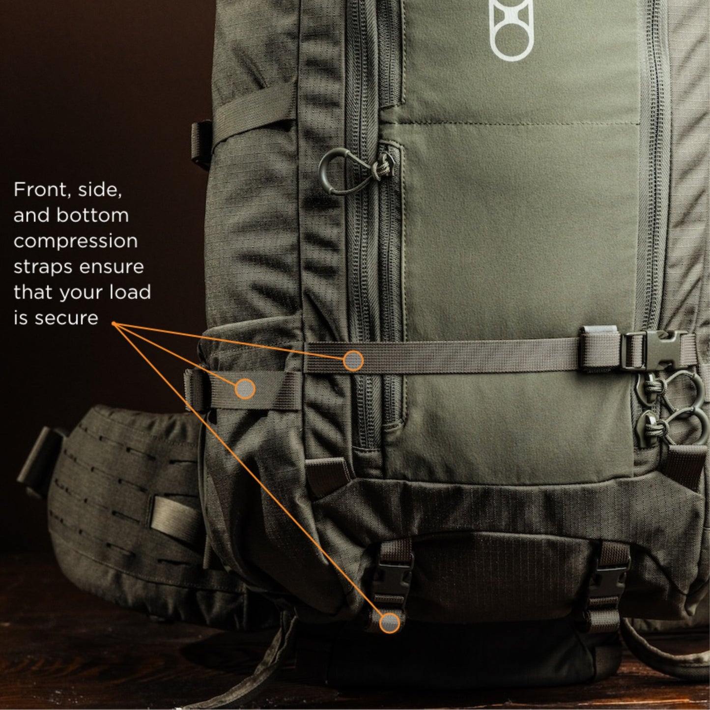Eberlestock Brooks 3500 - Lightweight w/ Hydration Bladder Sleeve & Zippered Front Pockets