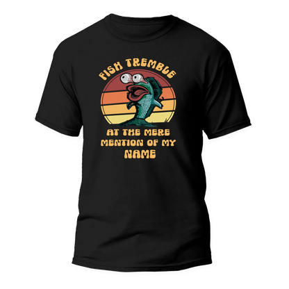 Fish Tremble Man T-Shirt