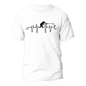 Fishing Heart Beat Man T-Shirt