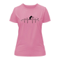 Fishing Heart Beat T-Shirt for Women