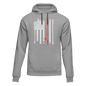 Fishing Rod American Flag Unisex Hoodie