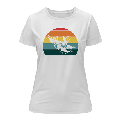 Fishing Boat T-Shirt for Women