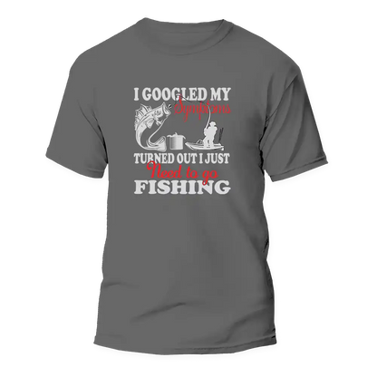 Fishing Symptoms Man T-Shirt