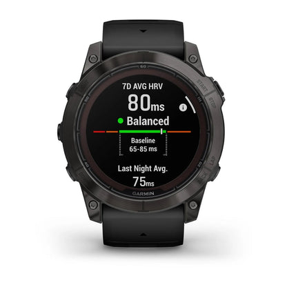 Garmin Fenix 7X Pro Solar Sapphire - Solar Powered Smartwatch w/ GPS & ECG
