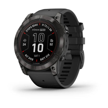 Garmin Fenix 7X Pro Solar Sapphire - Solar Powered Smartwatch w/ GPS & ECG